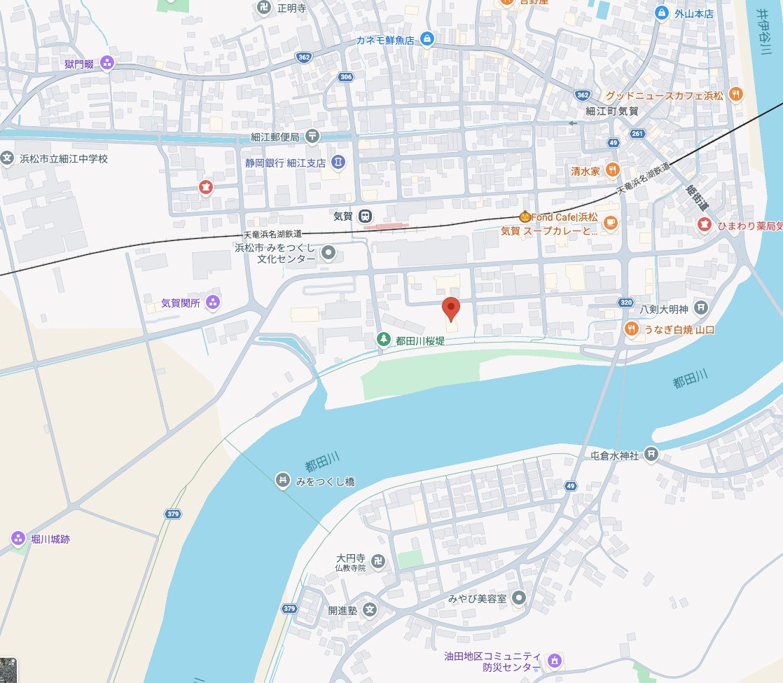 坪井人形会館の地図