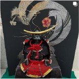 龍虎の兜飾り